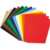 Folia Buntpapier gummiert 80 g/qm 12 Blatt