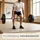 Eyepower 4cm dicke Fitnessmatte 4er Set - 50x50cm Bodenschutzmatte Gym Matte Puzzlematte
