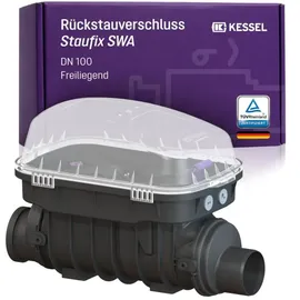 Kessel Rückstauverschluss Staufix SWA DN 100 für freiliegenden Einbau