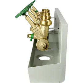 Schlösser ATV-Station Kompaktwasserverteiler (mit Rinne), oberes Anschlussgewinde 1 1/2, G 1", 4-fach