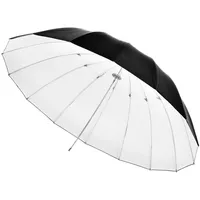 Walimex Reflexschirm Ø 180 cm schwarz/weiß
