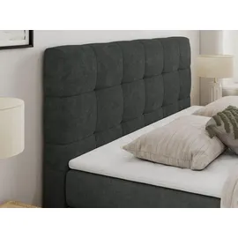 MKS Meble Boxspringbett mit Bettkasten ¦ grau ¦ Maße (cm): B: 120 H: 110