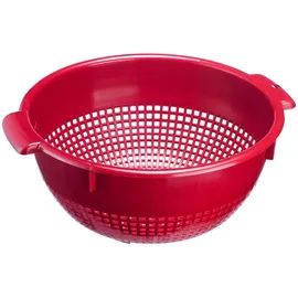 Westmark Seiher 2126221R rot Kunststoff, Ø 26cm, spülmaschinengeeignet