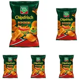 funny-frisch Chipsfrisch Peperoni 150g (Packung mit 5)