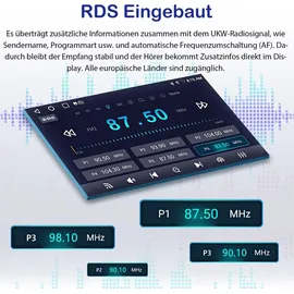 Awesafe Radio für BMW 3 Series E46 1998-2006 CarPlay Android Auto Navi Lenkradsteuerung Bluetooth RDS WIFI DSP GPS DAB+ 64GB