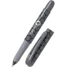 ONLINE USV-Systeme Online Tintenpatronen-Rollerball be.safe | antibakterielle Oberfläche | Rollerball für Rechtshänder & Linkshänder | ergonomisches Griffstück | Standar, 21592/3D, Schwarz be.safe