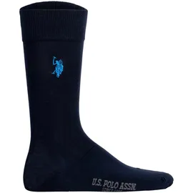 U.S. Polo Assn. Business-Socken 3er Pack Blau 43-46