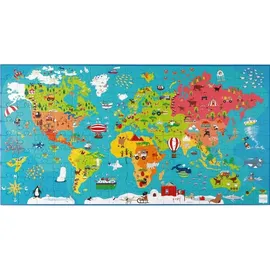 Scratch Puzzle XXL Weltkarte 150 Teile