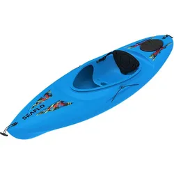 KAJAK SF1006 KANU ERWACHSENE BLAU SIT IN KAJAK SEAFLO blau No Size