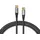Celexon F-Stecker Sat Antennenkabel 2 m Grau/Schwarz