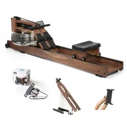 WaterRower S4 Nussbaum Performance-Set inkl. Zubehör