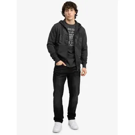 Lonsdale Krafty Hoodie Herren Grau/Schwarz XL