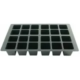 Siena Garden Topfplatte 335 x 220 x 50 mm mit 24 Töpfen aus Kunststoff Ø 4,5 cm