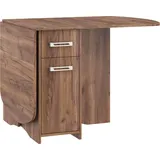 Esstisch EXPERT X 40-160 cm CRAFT TOBACO Esszimmertisch ausziehbar Küche Tisch Ausziehtisch Falten Esstische - Braun