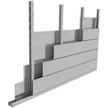Telluria Gartenhaus 3,58 x 5,38 m Grau