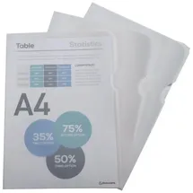 Exacompta Aktensichthülle Papier A4 50850E 110g transparent 50St./Pack.
