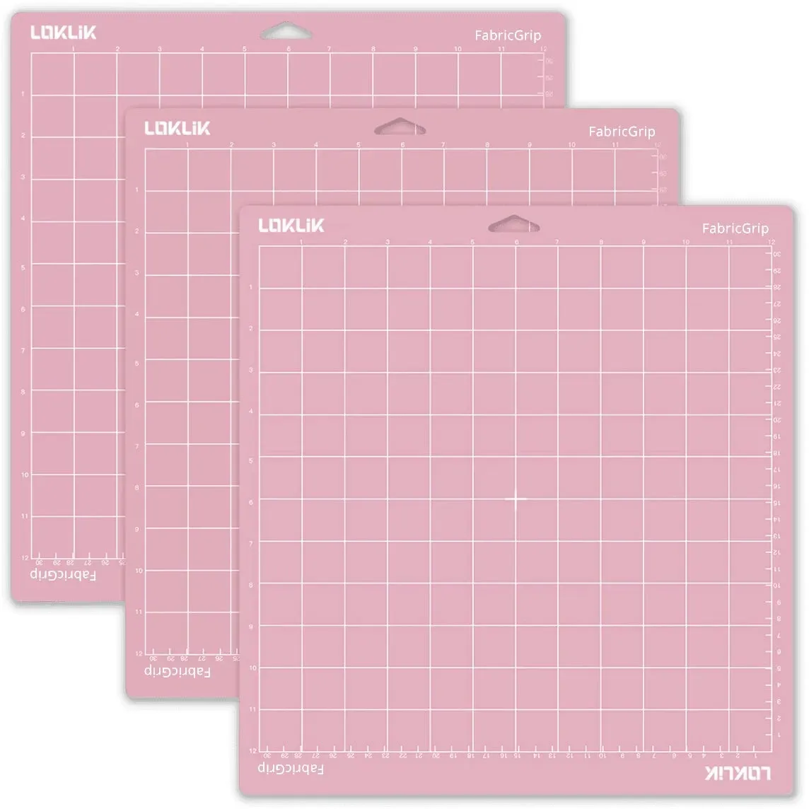 LOKLiK Schneidmatte Plotter - 3er Pack - Rosa