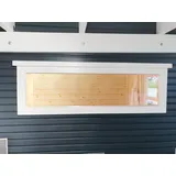 Wolff Finnhaus Einzel-Fenster 26,5 x 100 cm Weiß