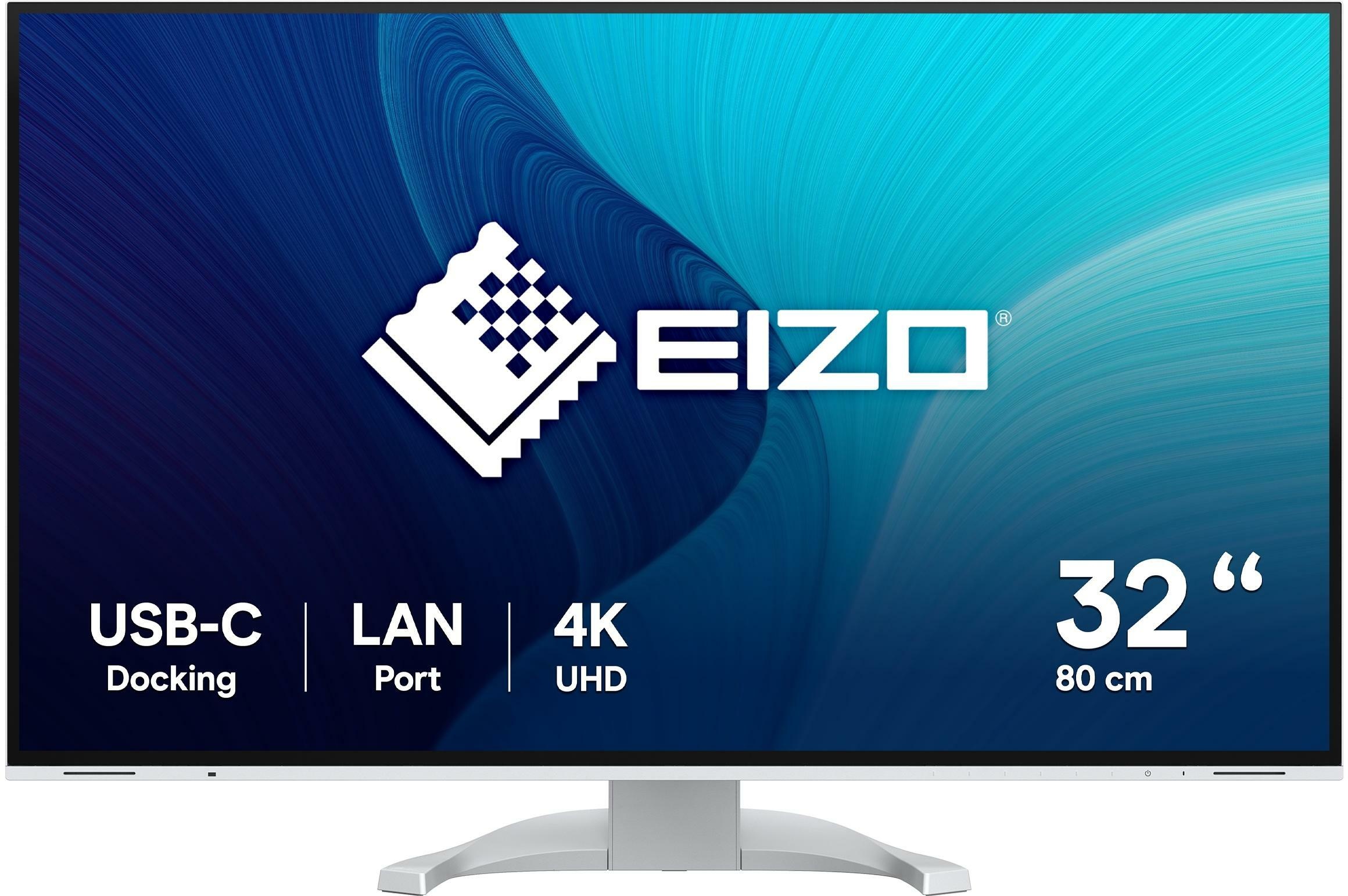 Eizo FlexScan EV3240X (3840 x 2160 Pixel, 31.50"), Monitor, Weiss