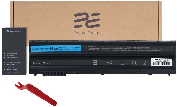 Neuer Encore Energy Akku für Dell Latitude E5420 E6420 E6520 E5530 44Wh 11.1V 4000mAh M5Y0X