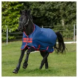Horseware Pferde-Regendecke Horseware Mio Turnout Lite 0g - Dark Blue & Red 95 cm