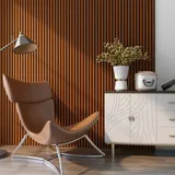 Akustik-Wandpaneel 16er Set Vang 120x60 cm Teakoptik