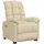 vidaXL Massagesessel 99 x 102 x 99 cm Creme mit Liegeposition und Massagefunktion