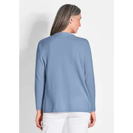 GOLDNER Cardigan in langer offener Form Blau 23