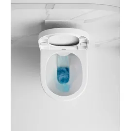 Duschmeister Cozy Wand-WC mit WC-Sitz Weiß
