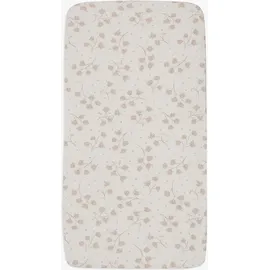 jollein Spannbettlaken Jersey-Baumwolle 70 x 140 - 75 x 150 cm Beige