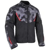 Oxford Delta 1.0 Camo Textiljacke Schwarz/Grau/Rot 3XL