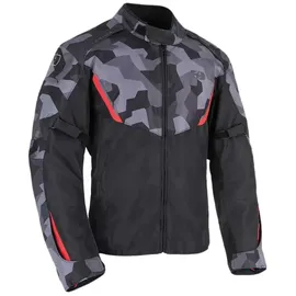 Oxford Delta 1.0 Camo Textiljacke Schwarz/Grau/Rot 3XL