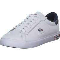 Lacoste Sneakers Powercourt - Rot,Weiß,Dunkelblau - 36