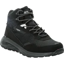 Jack Wolfskin Sneaker DROMOVENTURE TEXAPORE MID W schwarz-weiß phantom