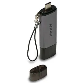 Lindy USB 3.2 Kartenleser, Typ C & A, SD/MicroSD