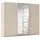 Rauch Schwebetürenschrank TARO 242 x 223 x 69 cm Beige