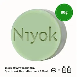 Niyok 3in1 Feste Dusche Körper + Haare + Gesicht 80 g