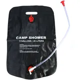 Tragbare 20-liter-solardusche (5 Gallonen) Mit Duschbeutel Für Camping, Reisen Und Wanderungen Im Freien.