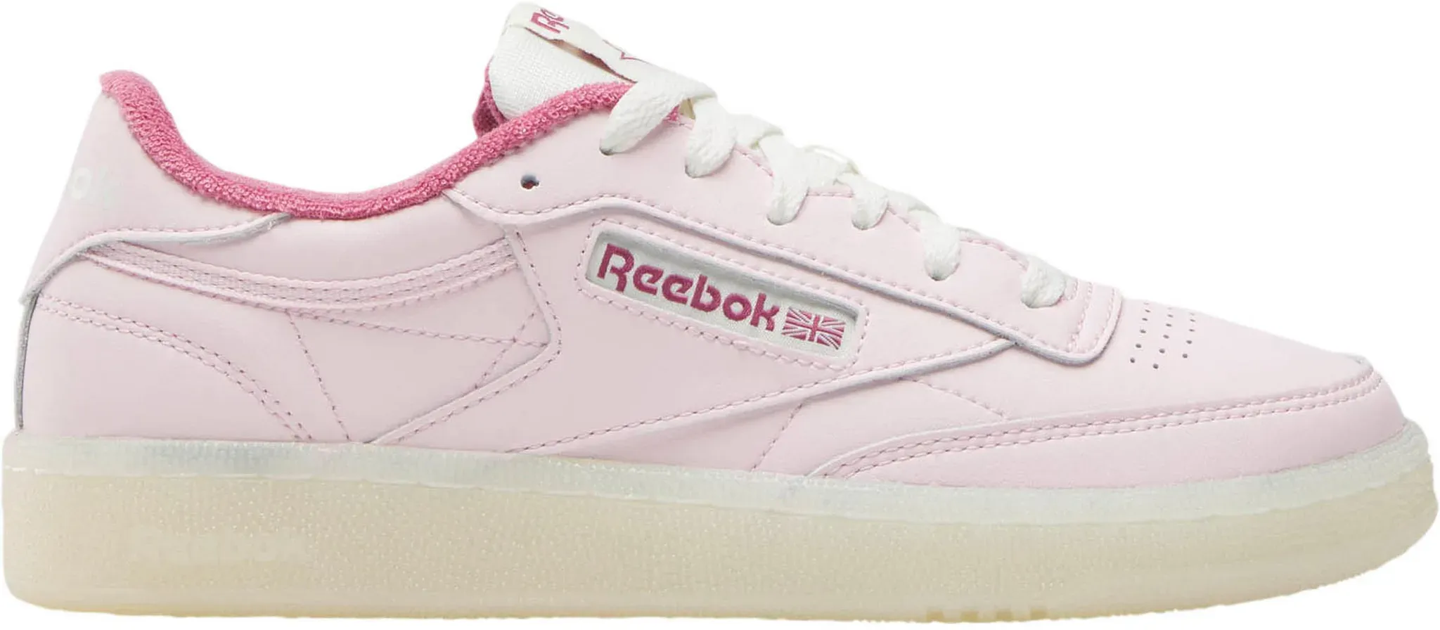 Reebok CLUB C 85 Sneaker Damen in frostedberry-studiopink-chalk, Größe 40 1/2 - rosa