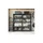 Songmics Lagerregal 50 cm x 100 cm x 200 cm Schwarz
