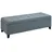 Homcom Sitzbank Grau 125 x 49 x 41,5 cm
