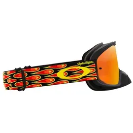 OAKLEY o frame 2.0 Pro MX troy lee series Crossbrille - Schwarz/Rot/Gelb Gelb/Orange-Verspiegelt