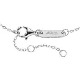 GIORGIO MARTELLO MILANO Armband mit Behang, weiß, Silber 925, Größe 19 cm