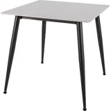 Esstisch Küchentisch Rion Ceramic Farbe und Größe wählbarweiß Marmor / schwarz - Weiß/Schwarz/Grau