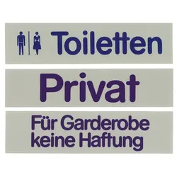 Contacto Wortschild KÜCHE
