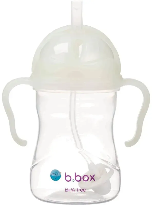 b.box Glow in the Dark Tasse mit Strohhalm 240 ml