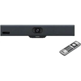 Yealink MeetingBar A10 für Microsoft Teams Rooms – 4K Kamera, 120° Weitwinkel, Auto-Framing, AI Noise Cancelling, 8 MEMS Mikrofone, Plug-and-Share, Kompatibel mit Zoom