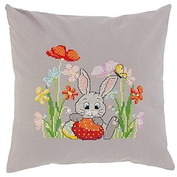 Stickkissen "Happy Easter"