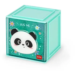 Legami Erweiterbare Schreibtischbox Cutie Cube Panda