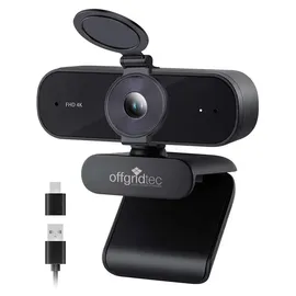 Offgridtec UHD Webcam 4K Grau
